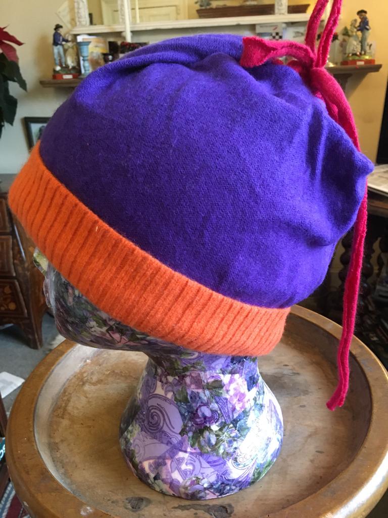HAT - Purple and Orange